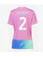 Billige AC Milan Davide Calabria #2 Tredjedrakt Dame 2023-24 Kortermet